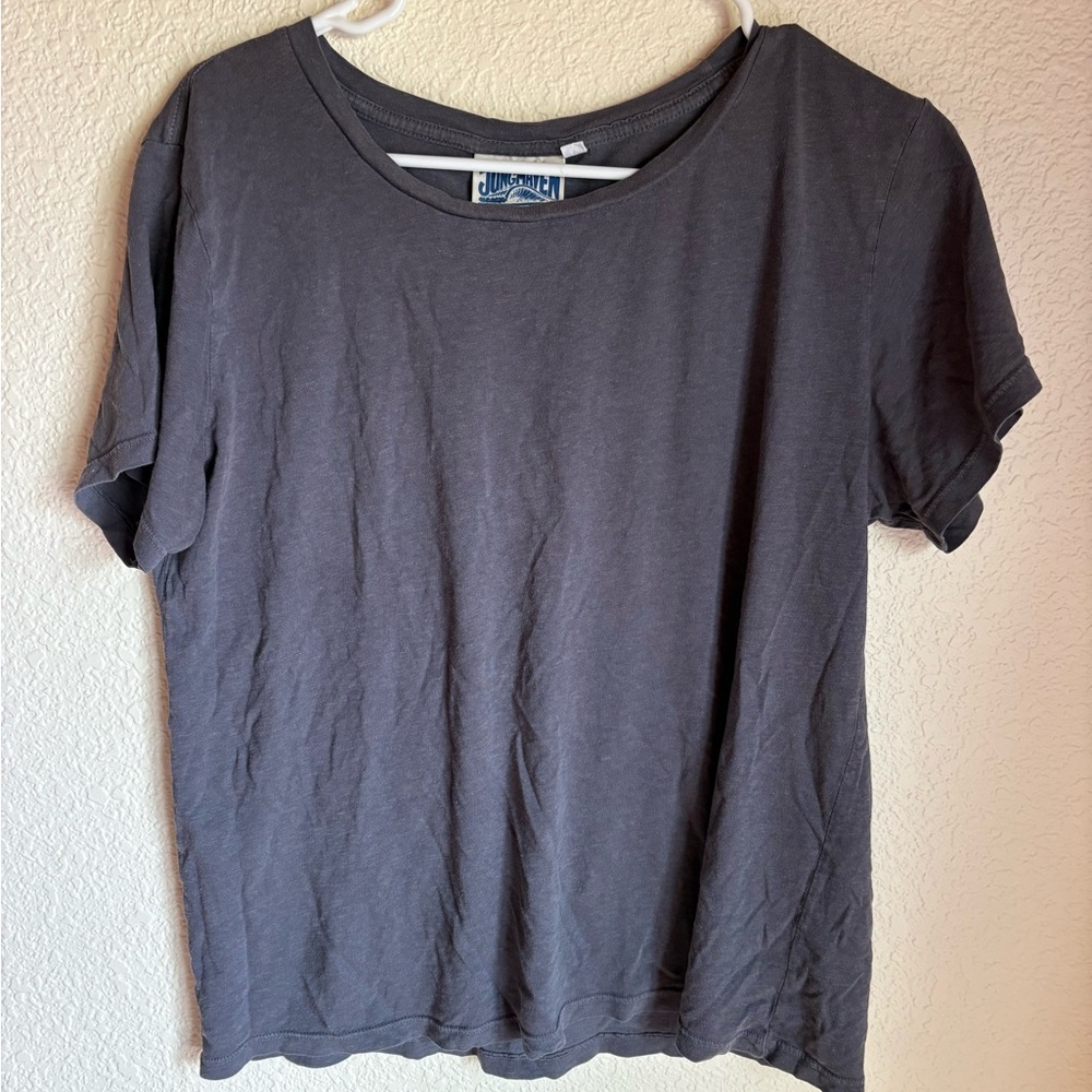 Jungmaven Slate Gray Short Sleeve Tee